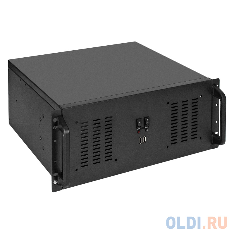 Серверный корпус ExeGate Pro 4U350-02 &lt;RM 19&quot;, высота 4U, глубина 350, без БП, 2*USB&gt;