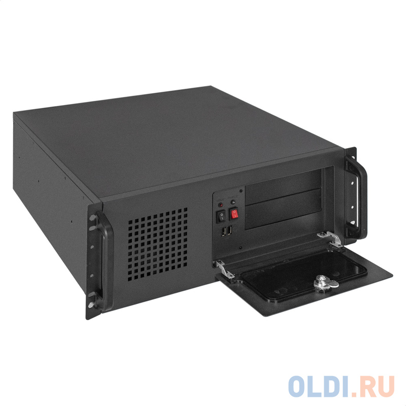 

Серверный корпус ExeGate Pro 4U450-17 <RM 19", высота 4U, глубина 450, БП 500ADS, 2*USB>