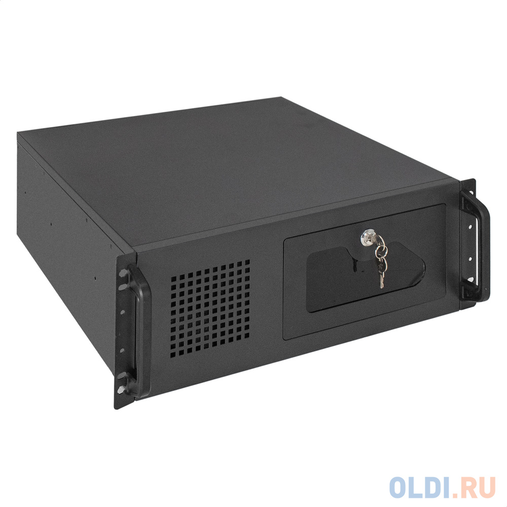 Серверный корпус ExeGate Pro 4U450-17 &lt;RM 19", высота 4U, глубина 450, БП 1100ADS, 2*USB&gt;