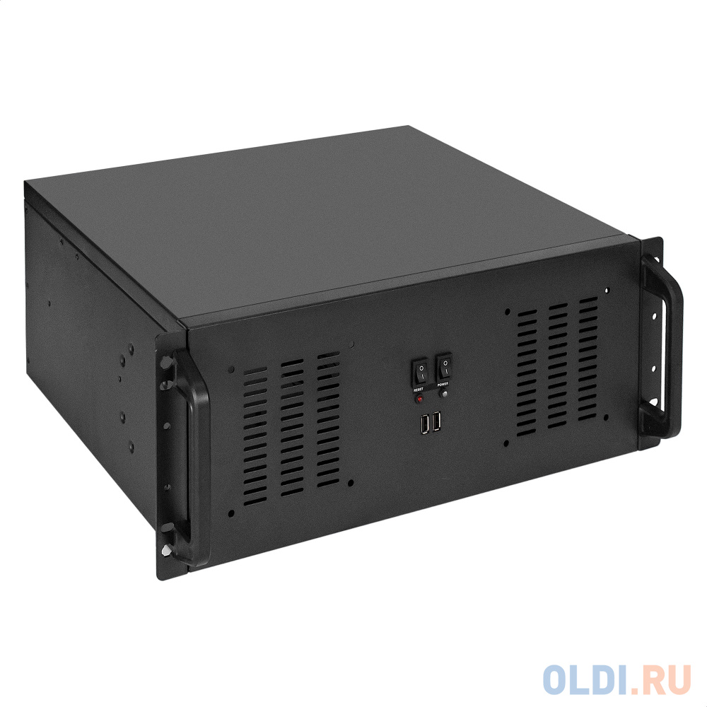 Серверный корпус ExeGate Pro 4U350-02 &lt;RM 19", высота 4U, глубина 350, БП 1100RADS, 2*USB&gt;