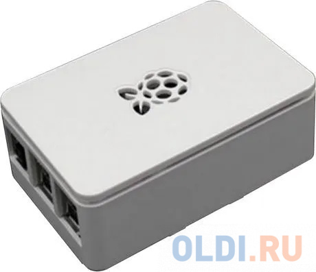 RA178   Корпус ACD White ABS Plastic case with Logo for Raspberry Pi 3 B/B+, совместим с креплением VESA Mount (RASP1791) RA178   Корпус ACD White ABS 14 42 inch lcd led plasma tv mount floor display stand carts with dvd holder and camera holder pneumatic parts support max 30kg