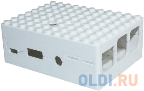 RA181    ACD White ABS Plastic Building Block case for Raspberry Pi 3 B/B+ (CBPIBLOX-WHT) (494279)