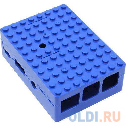 RA184    ACD Blue ABS Plastic Building Block case for Raspberry Pi 3 B (CBPIBLOX-BLU) (494354)