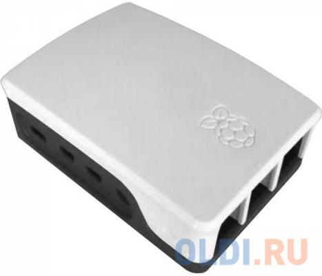 RA599    ACD  Black+White ABS Case for Raspberry 4B