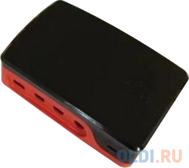RA602   Корпус ACD  Red+Black ABS Case for Raspberry 4B
