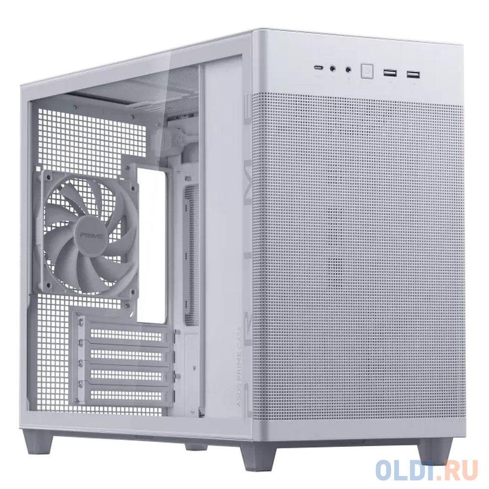 AP201 ASUS PRIME CASE TG WHITE AP201/WHT/TG