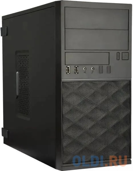 Mini Tower InWin EFS052 Black ______ U3*2+A(HD) + front fan holder + Screwless mATX (без блока питания)