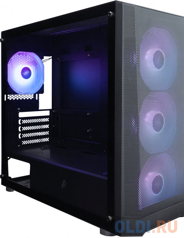 

1STPLAYER FD5-M ARGB Black / mATX / 4x120mm ARGB fans / FD5-M-BK-4F2(AP)