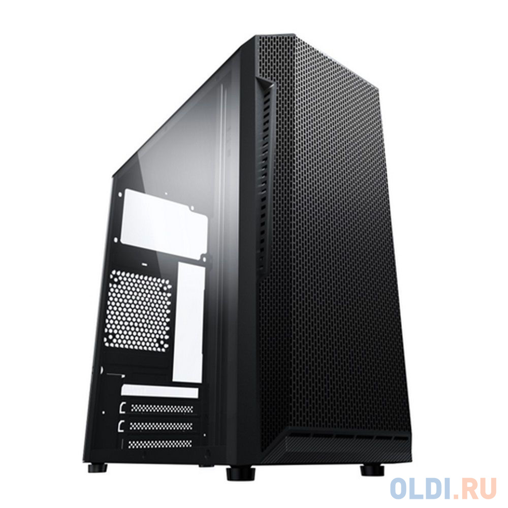 Корпус ACD Coffre 104G mATX, Black, CPU 140mm, VGA 245mm, PSU 285mm, 2x3.5INT, 1x2.5INT, 2xUSB 2.0, 1xUSB 3.0, HD Audio, w/o FAN, w/o PSU, TG