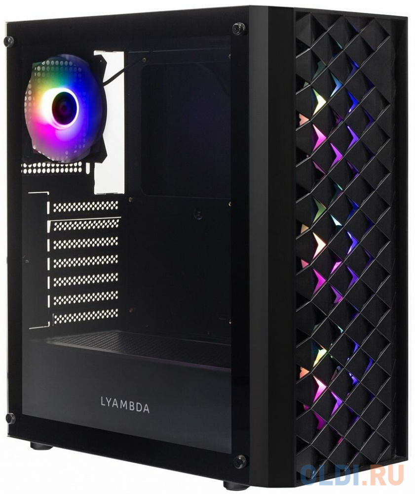 

Корпус ATX Lyambda LGT-03 Без БП черный