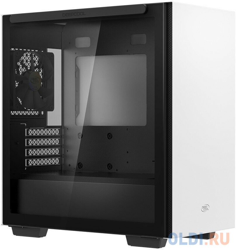 Корпус ПК без блока питания/ Deepcool Case MACUBE110 WH Limited WHITE