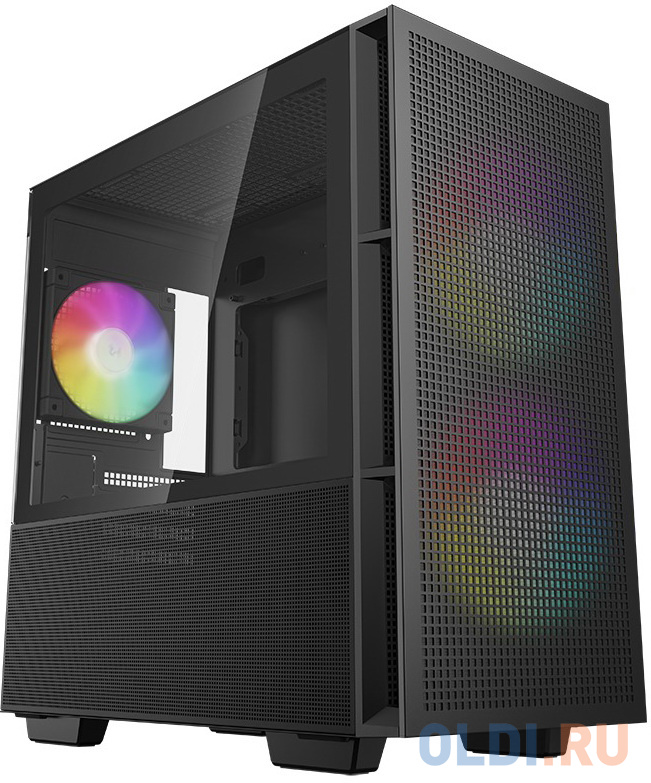 Корпус ПК без блока питания/ Deepcool Case CH360 Digital Black