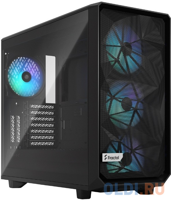 Корпус ПК без блока питания/ Fractal Design Case Meshify 2 RGB Black