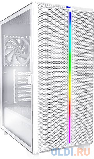 Корпус Montech SKY ONE Lite белый без БП ATX 3x120mm 2xUSB3.0 1xUSB3.1 audio bott PSU - SKY ONE LITE