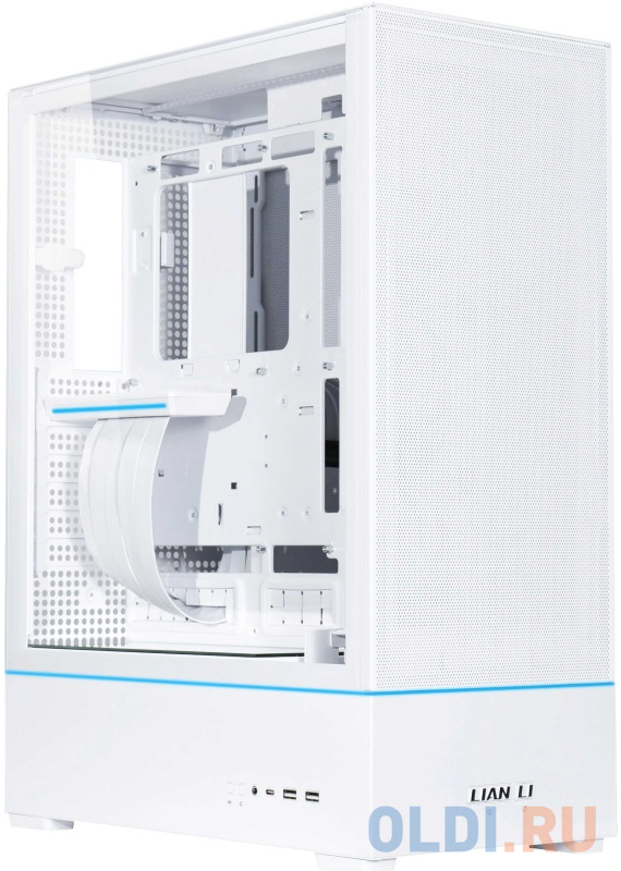 Корпус MidiTower Lian Li SUP 01 White RGB (ATX, без БП, ARGB, 2xUSB3.2 Type-A + USB3.2 Type-C) (G99.SUP01W.00) - G99.SUP01W.00