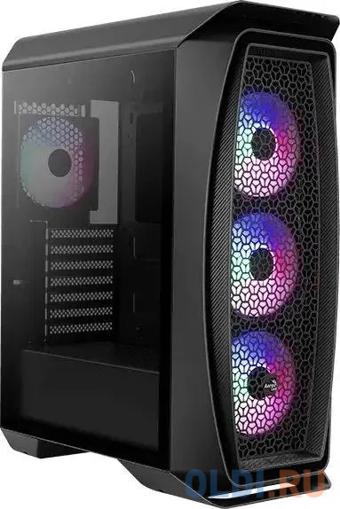 

Корпус MidiTower AEROCOOL ONE-FROST-G-BK-V1 black (ATX, без БП, 2xUSB3.2) (4710562752328)