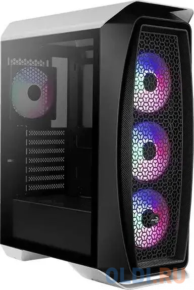 

Корпус MidiTower AEROCOOL ONE-FROST-G-WT-V1 white (ATX, без БП, 2xUSB3.2) (4710562752335)