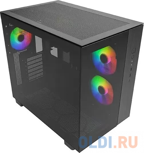 Корпус Montech King 65 PRO черный без БП ATX 8x120mm 6x140mm 2xUSB3.0 audio bott PSU - KING 65 B PRO