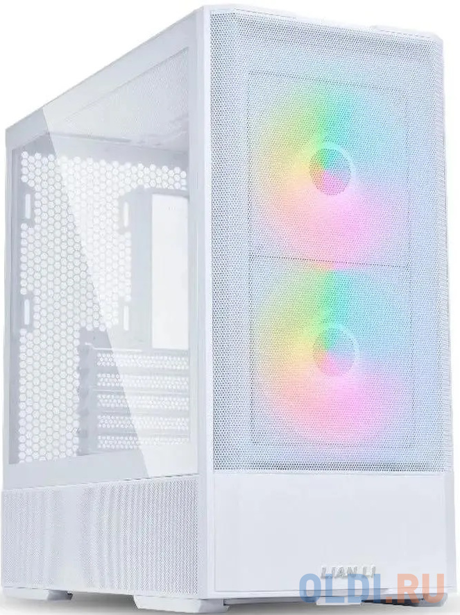 Корпус Lian-Li Lancool 207 белый без БП ATX 4x120mm 2x140mm 2xUSB3.0 audio bott PSU - G99.LAN207RW.R0