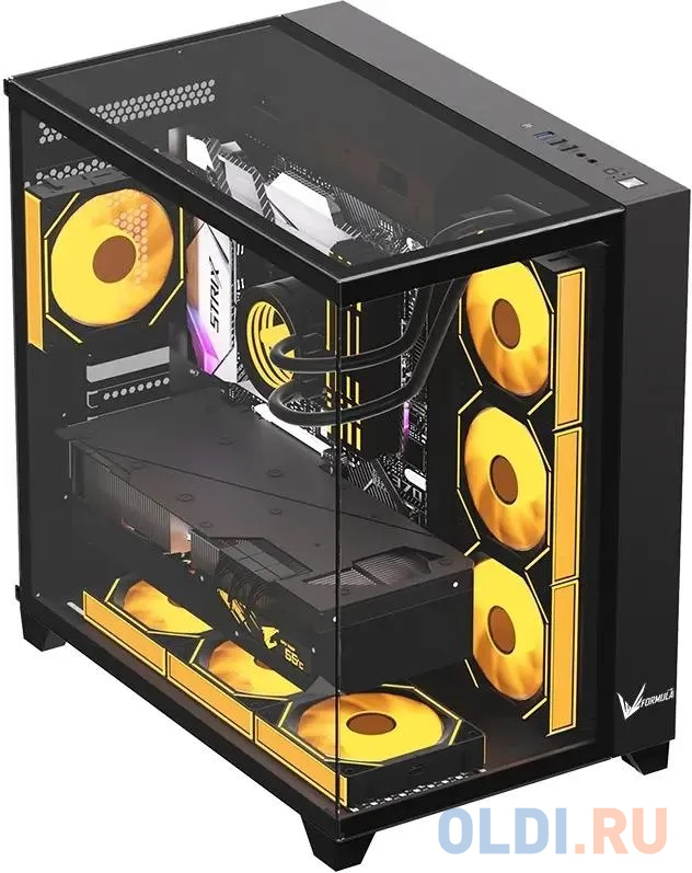 Корпус ATX Formula CRYSTAL Z9 FLOE B