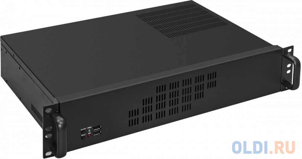 Серверный корпус ExeGate Pro 2U300-04 &lt;RM 19", высота 2U, глубина 300, БП 700PPH-SE, USB&gt; - EX297709RUS