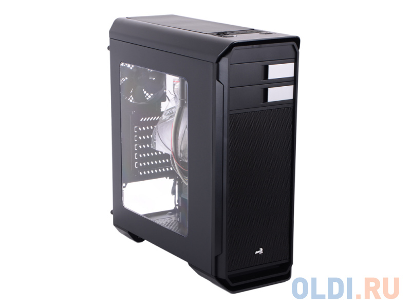 

Корпус Aerocool [PGS-A] Aero-500 чёрный с акриловым окном, Черный