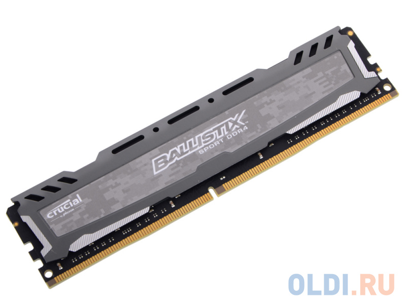 

Оперативная память Crucial Ballistix Sport LT Grey BLS16G4D240FSB DIMM 16GB DDR4 2400MHz