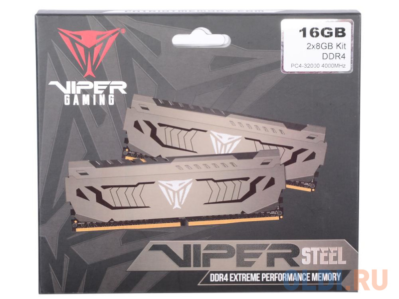 Оперативная память для компьютера Patriot PVS416G400C9K DIMM 16Gb DDR4 4000 MHz PVS416G400C9K фото