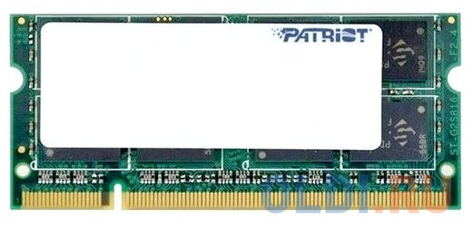 Оперативная память для ноутбука Patriot PSD48G266682S SO-DIMM 8Gb DDR4 2666 MHz PSD48G266682S