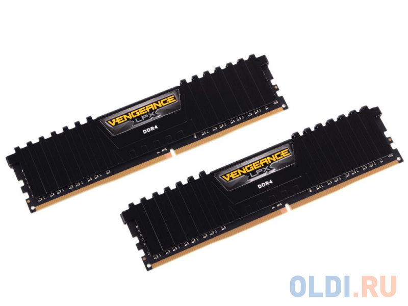 

Оперативная память для компьютера Corsair CMK8GX4M2A2400C16 DIMM 8Gb DDR4 2400MHz