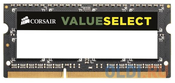 

Оперативная память Corsair CMSO8GX3M1A1600C11 SO-DIMM 8Gb DDR3 PC3-12800 1600MHz