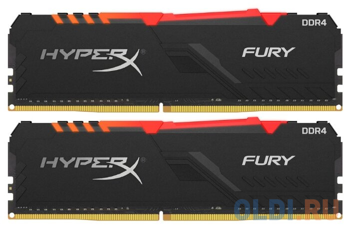

Оперативная память для компьютера Kingston HX426C16FB3AK2/16 DIMM 16Gb DDR4 2666MHz