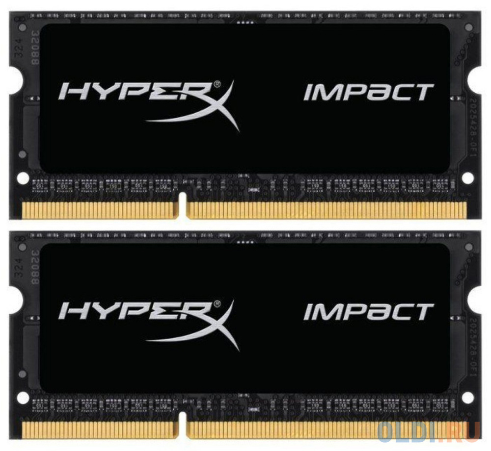 

Оперативная память для ноутбука Kingston HX318LS11IBK2/16 SO-DIMM 16Gb DDR3 1866MHz