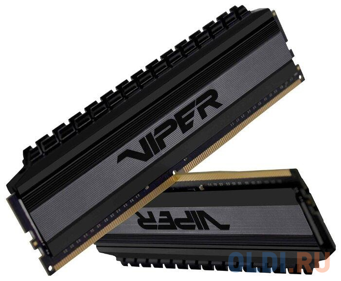 Оперативная память для компьютера Patriot PVB48G300C6K DIMM 8Gb DDR4 3000MHz PVB48G300C6K, Viper 4 Blackout - фото 3