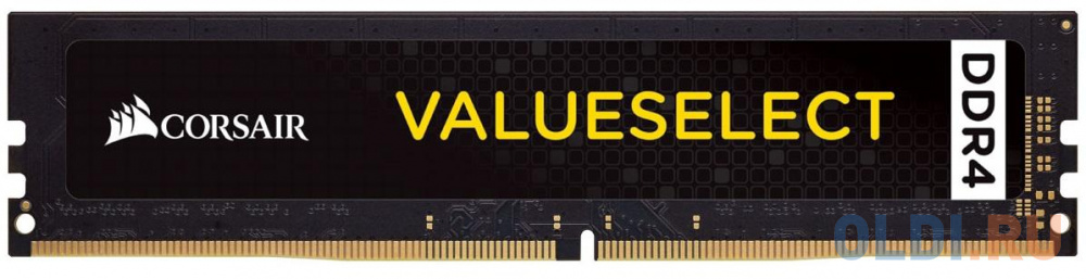 Оперативная память для компьютера Corsair ValueSelect CMV16GX4M1A2666C18 DIMM 16Gb DDR4 2666MHz