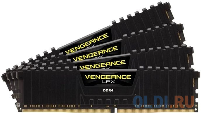 

Оперативная память 64Gb (4x16Gb) PC4-28800 3600MHz DDR4 DIMM CL18 Corsair CMK64GX4M4B3600C18