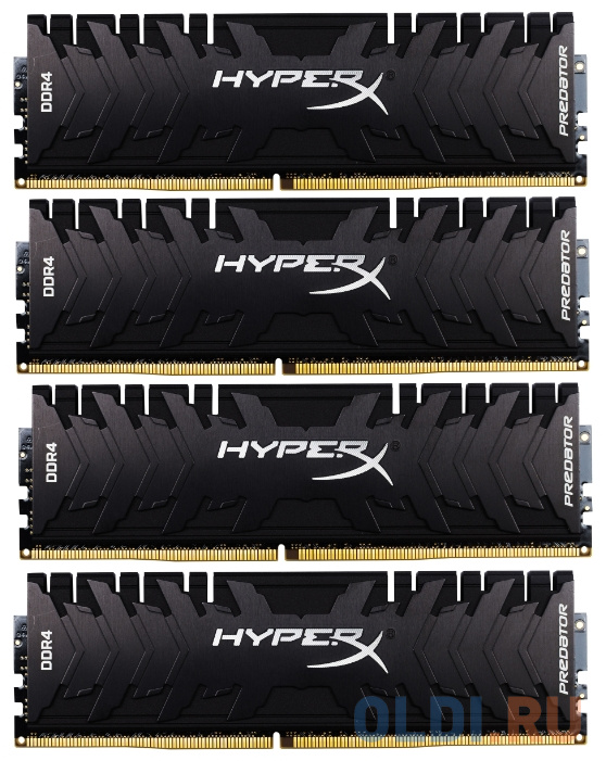 

Оперативная память для компьютера Kingston HX426C13PB3K4/64 DIMM 64Gb DDR4 2666MHz
