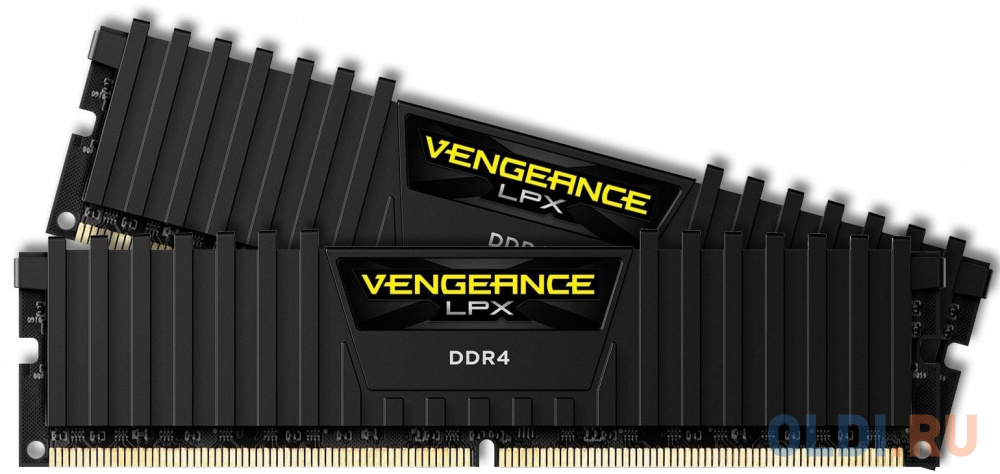 

Оперативная память для компьютера Corsair CMK32GX4M2A2400C14 DIMM 16Gb DDR4 2400MHz