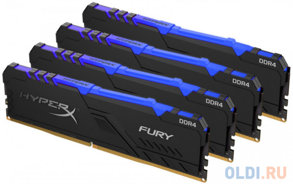

Оперативная память для компьютера Kingston HX436C17FB3AK4/32 DIMM 32Gb DDR4 3600MHz