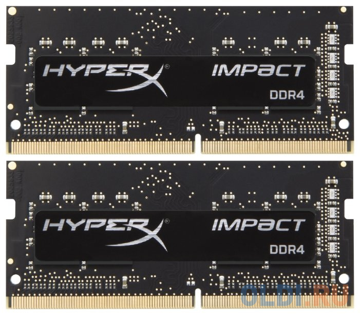 

Оперативная память для ноутбука Kingston HX426S15IB2K2/16 SO-DIMM 16Gb DDR4 2666MHz