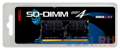 

Оперативная память для ноутбука GeIL GS44GB2666C19SC SO-DIMM 4Gb DDR4 2666MHz