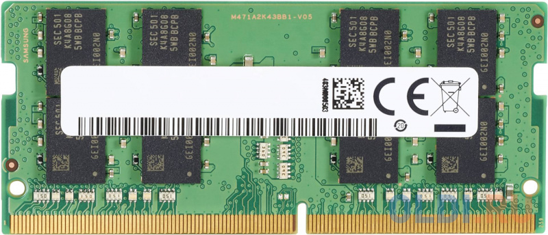 

Оперативная память для ноутбука 16Gb (1x16Gb) PC4-21300 2666MHz DDR4 SO-DIMM CL19 HP 3TK84AA