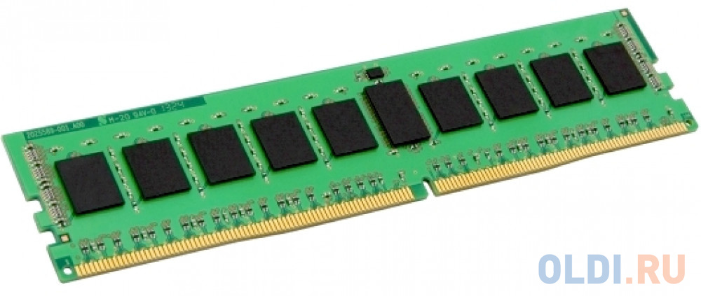 Оперативная память для компьютера Kingston ValueRAM DIMM 16Gb DDR4 3200 MHz KVR32N22D8/16 память ddr4 kingston ksm32rs8 16hcr 16gb dimm ecc reg pc4 25600 cl22 3200mhz