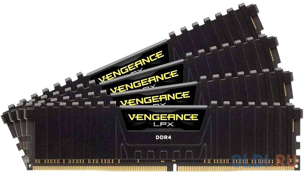 

Оперативная память 64Gb (4x16Gb) PC4-25600 3200MHz DDR4 DIMM CL16 Corsair CMK64GX4M4C3200C16