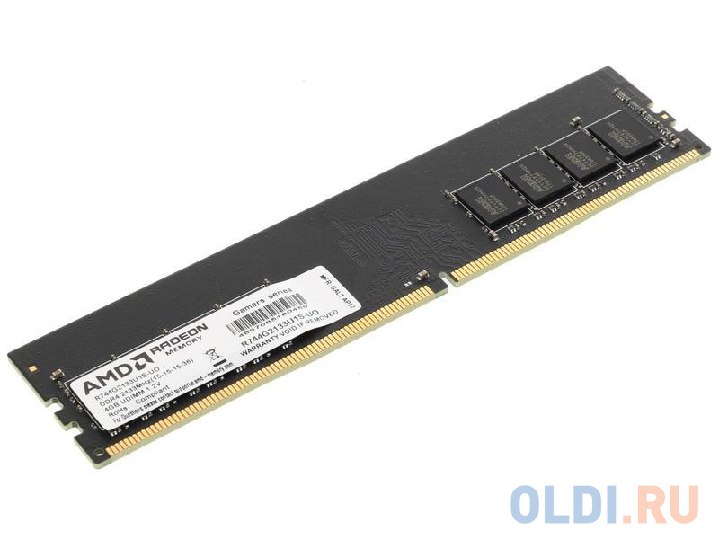 Оперативная память для компьютера AMD R748G2606U2S-UO DIMM 8Gb DDR4 2666 MHz R748G2606U2S-UO