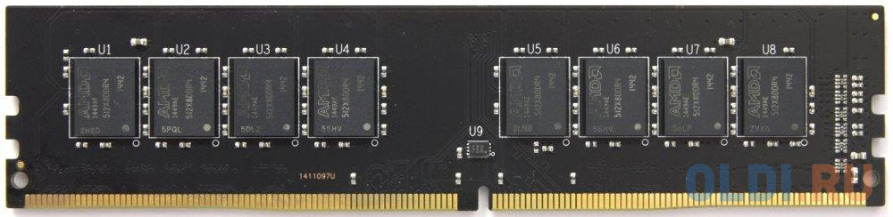 Оперативная память для компьютера AMD R744G2400U1S-UO DIMM 4Gb DDR4 2400 MHz R744G2400U1S-UO