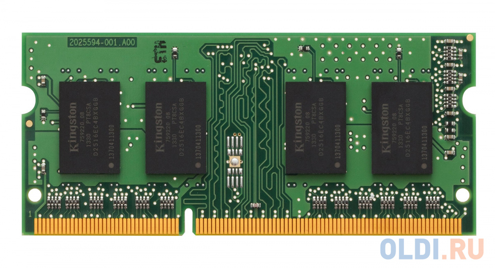 Оперативная память для компьютера Kingston KCP316SS8/4 SO-DIMM 4Gb DDR3 1600MHz оперативная память для компьютера kingston kvr16n11s8h 4wp dimm 4gb ddr3 1600mhz
