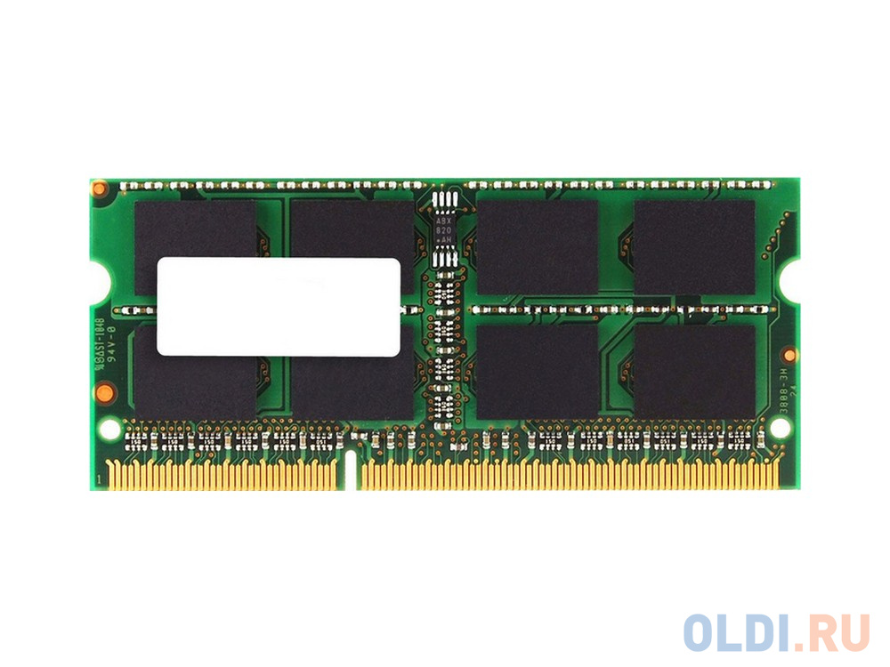 Оперативная память для ноутбука Foxline FL1600D3S11S1-4G SO-DIMM 4Gb DDR3 1600 MHz FL1600D3S11S1-4G оперативная память для ноутбука digma dgmas31600004d so dimm 4gb ddr3 1600 mhz dgmas31600004d