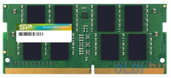 Оперативная память для ноутбука Silicon Power SP008GBSFU240B02 SO-DIMM 8Gb DDR4 2400MHz оперативная память для ноутбука kingston ksm26ses8 8hd so dimm 8gb ddr4 2400mhz