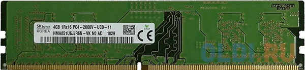 

Оперативная память Hynix HMA851U6JJR6N-VKN0 DIMM 4Gb DDR4 2666MHz